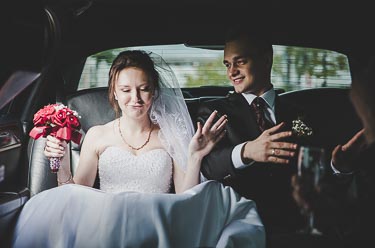 Hochzeitsfotograf Limousine